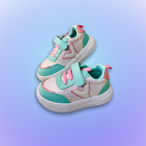 Tenis para niñas en colores pastel
