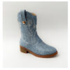 004(1215X1215) ¡Estilo vaquero para las más peques! Botas Lolita Mezclilla en azul , con bordado floral y suela segura. ¡Ligeras, lindas y listas para la aventura!