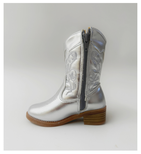 Bota Vaquerita LOLITA PLATA