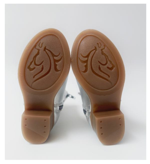 Bota Vaquerita LOLITA PLATA