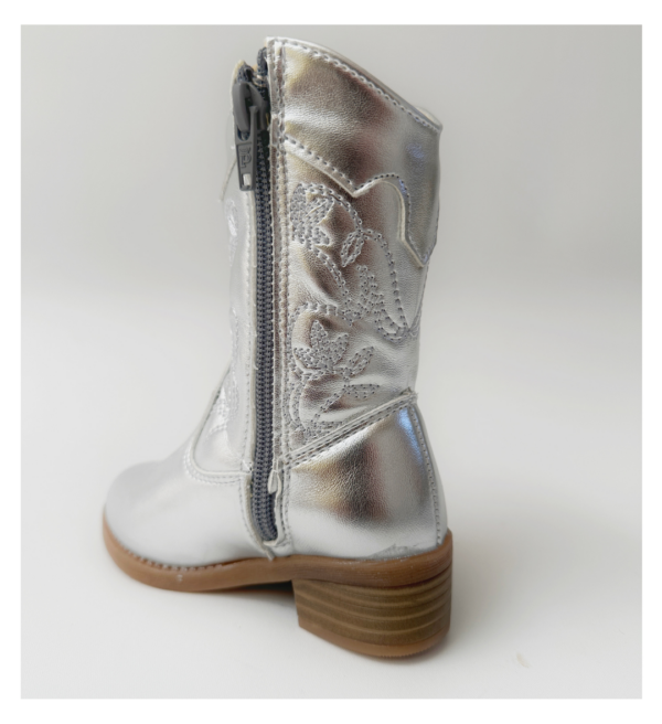 Bota Vaquerita LOLITA PLATA
