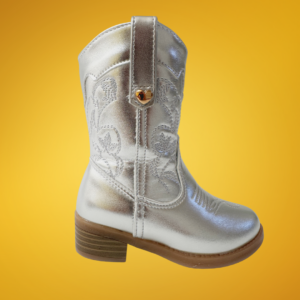 Bota Vaquerita LOLITA PLATA