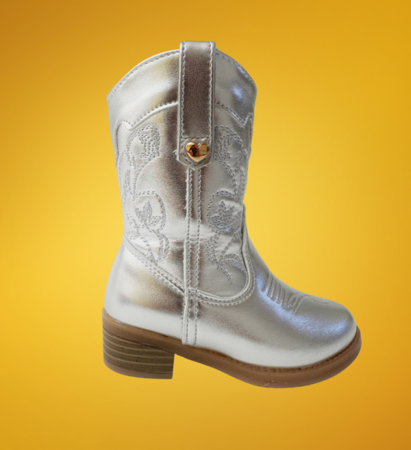 Bota Vaquerita LOLITA PLATA