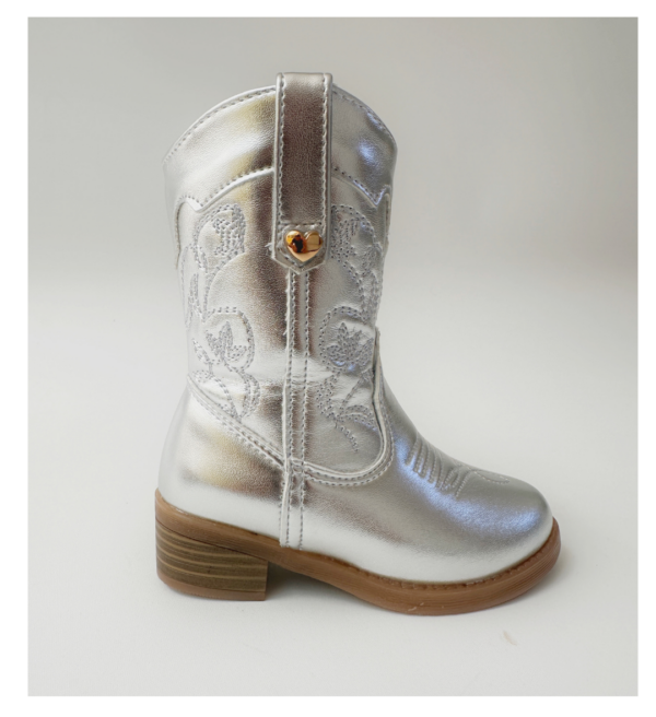 Bota Vaquerita LOLITA PLATA
